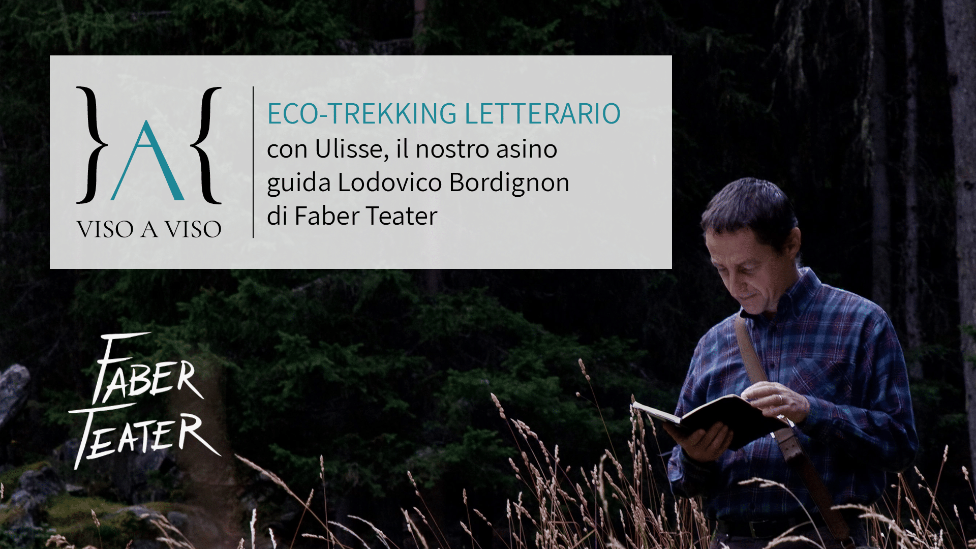 Trekking letterario con Faber Teater